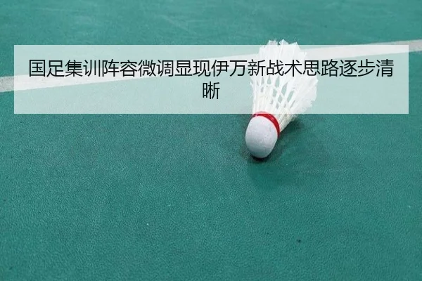 国足集训阵容微调显现伊万新战术思路逐步清晰（MKSPORTS）